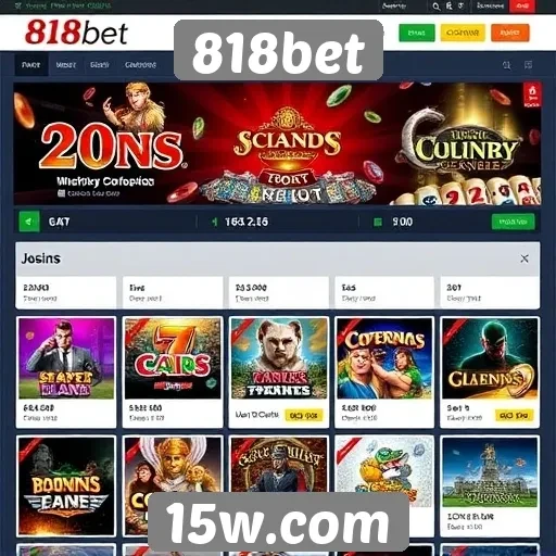 Análise das ofertas de jogos disponíveis no 818bet